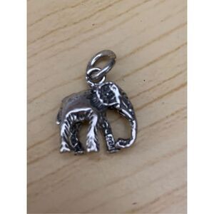 925 Elephant Sterling Silver Jewelry Charm